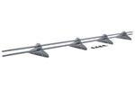 Снегозадержатель NEW трубчатый Grand Line RAL 9006 3м