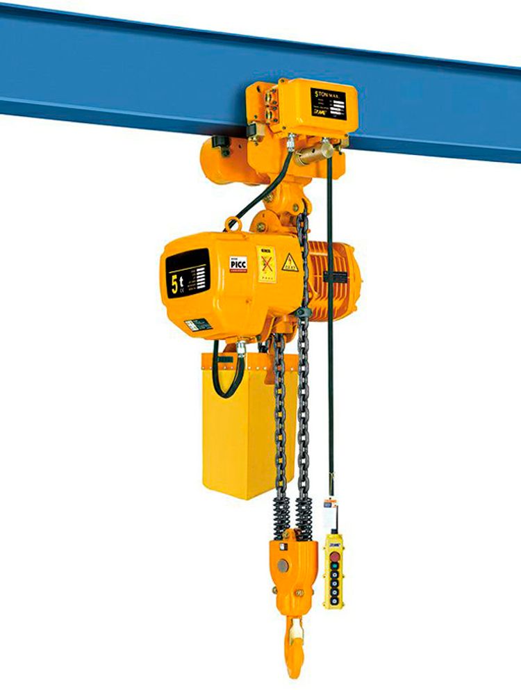 Таль электрическая цепная TOR ТЭЦП (HHBD05-02T) 5,0 т 6 м 220В