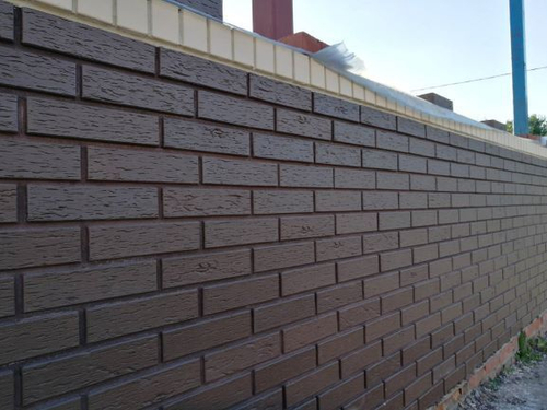 Клинкер фасадный ЛСР 0,71 НФ коричневый "Мюнхен" береста