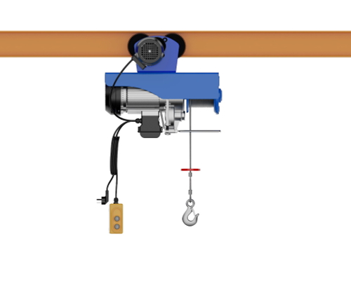 С ТЕЛЕЖКОЙ таль электрическая TOR PA 500/1000 кг 30/15 м