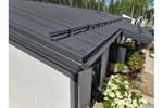 Кликфальц Pro Line Grand Line 0,5 Satin Matt TX с пленкой на замках RAL 7024 мокрый асфальт