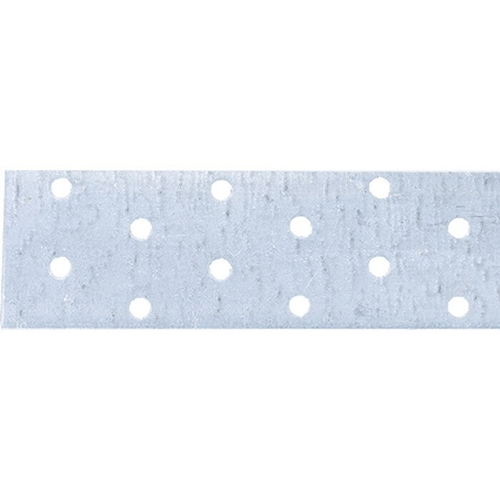 Лента перфорированная монтажная, 2 мм, LM 4 см х 10 м, отверстие 4.5-5 мм, цинк Россия Сибртех