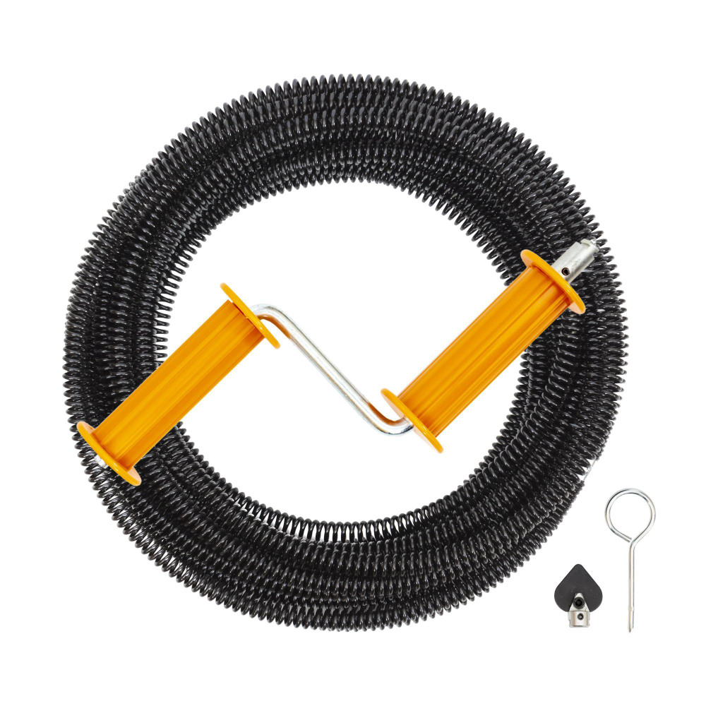 КРОКОЧИСТ Набор для прочистки канализации до 160мм 10 метров. 51315-22-10Н