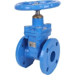 Задвижка с обрезиненным клином фланцевая Ду65 Ру16 Tecofi VOC4241C-00EP0065