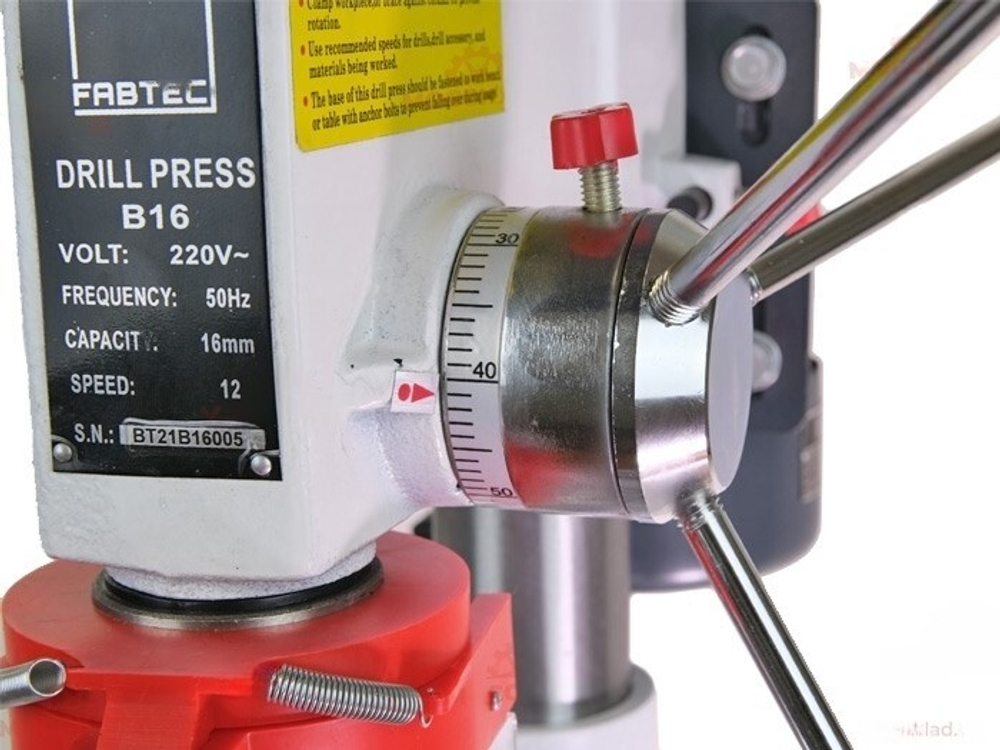Вертикально-сверлильный станок FABTEC B16 (220v) (выставочный образец)