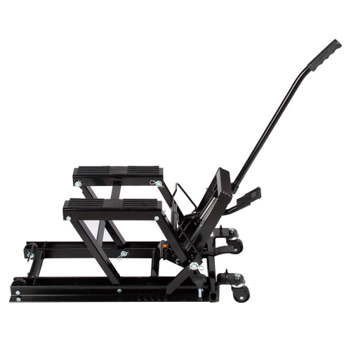 WDK-86101 Мотодомкрат подкатной гидравлический. Грузоподъемность 700кг, высота подъёма 430мм.