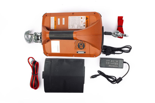 Лебедка электрическая переносная TOR SQ-05 450 кг 4,6 м с аккумулятором 24 В