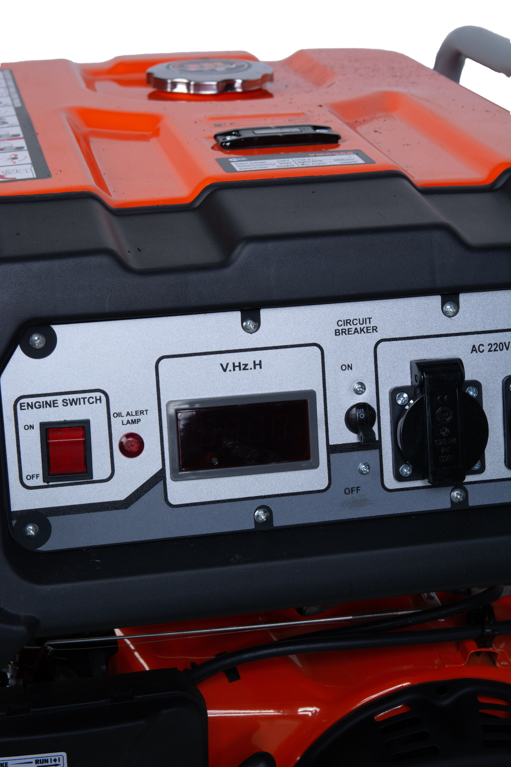 Генератор бензиновый 5,0 кВт 220В 27 л с ручным запуском TOR KM6500H