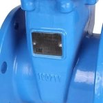 Задвижка с обрезиненным клином фланцевая Ду150 Ру16 Tecofi VOC4241C-00EP0150