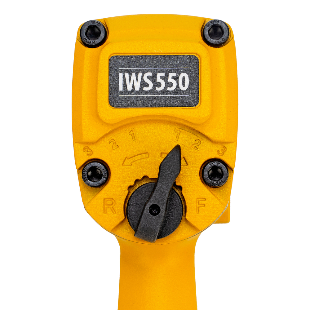 Ударный пневмогайковерт IWS550 Compact, 1/2", 8500 об/мин, 710 Нм Denzel