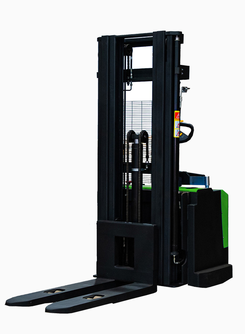 Штабелер самоходный 2,0 т 4,5 м TOR ES20T4 Li-ion 24/200 В/Ач ЭУР, Curtis, H-мачта (с платформой)