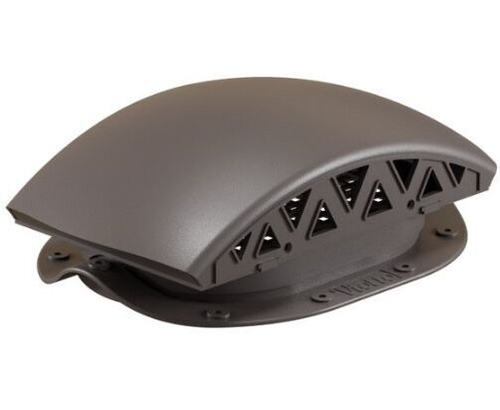 Вентилятор подкровельного пространства для металлочерепицы, черепаха 352/250/115 коричневый RAL 8019