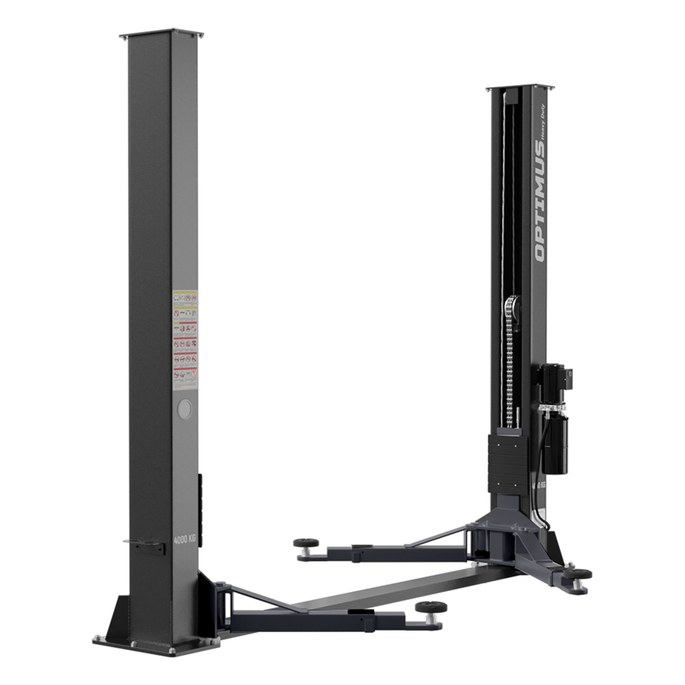 SF-OPT-4T/380 Подъемник двухстоечный с нижней синхронизацией 4 тонны, двухст. разбл., 380В