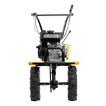 Мотоблок DPT-270, 7 л.с., ремен.сцеп, шир 85 см, глуб 35 см,фрез 3х4,ШОМ,скор 2В/1Н,кол 8" Denzel