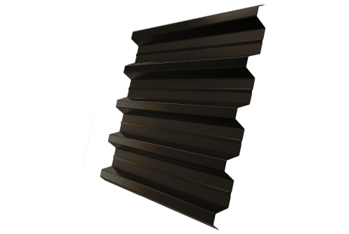 Профнастил H60R 0,5 Rooftop Бархат RR 32 темно-коричневый