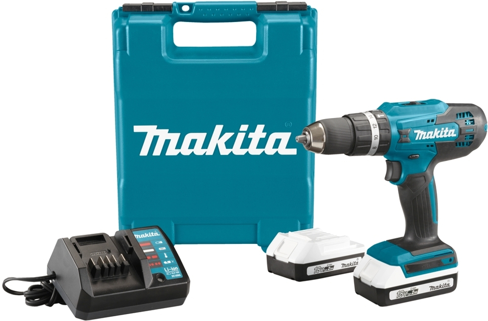 Ударная дрель-шуруповёрт Makita HP488DWAE