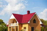 Металлочерепица классик 0,5 Satin RAL 3005 красное вино