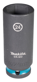 Ударная торцовая головка Impact Black 1/2, 24x81,5 мм Makita E-16520