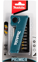 Набор насадок Impact Premier 11 шт., 25 мм, C-form (PH,PZ,T) Makita E-03567