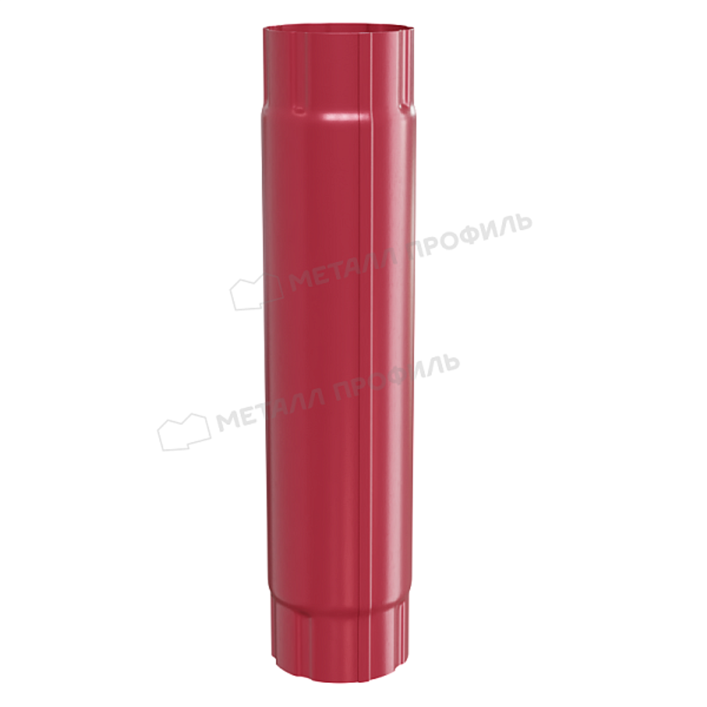 Труба соединительная МЕТАЛЛ ПРОФИЛЬ Foramina PUR D100х1000 Ral 3005