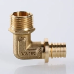 Уголок аксиальный переходной 20мм x ½"н Valtec VTm.453.BG.002004