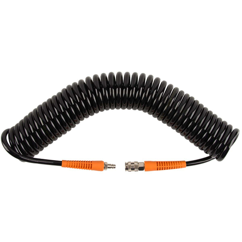 WDK-65710 Шланг пневматический спиральный с БРС, 10 м