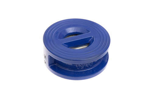 Ридан NVD-895R 082X8499R — Затвор обратный межфланцевый пружинный двустворчатый, PN16, DN125, чугун GJL250