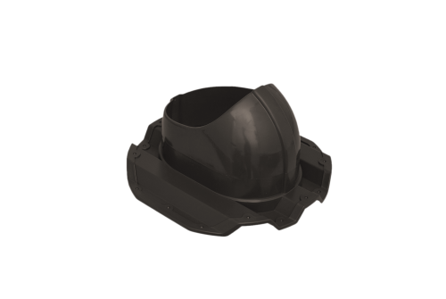 Проходной элемент для кровли Gervent Профнастил-21 RAL 8019