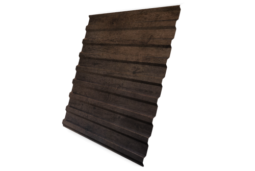 Профнастил C20B 0,45 Print Premium Antique Wood TwinColor