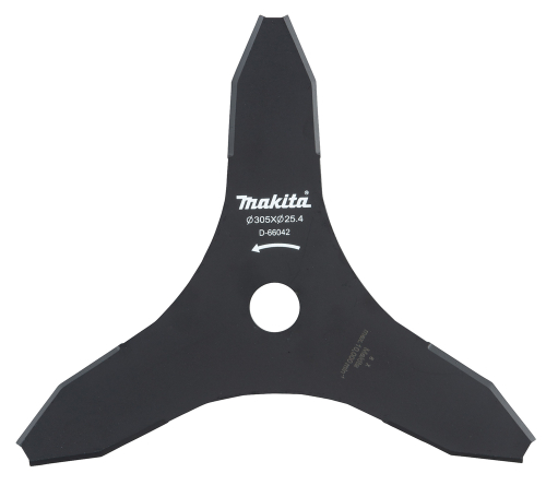 Нож для густой поросли 305x25.4, 3T Makita D-66042