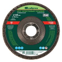 Круги лепестковые торцевые