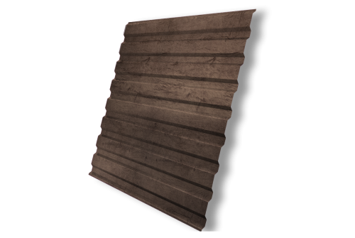 Профнастил C20A 0,45 Print-Double Elite White Wood