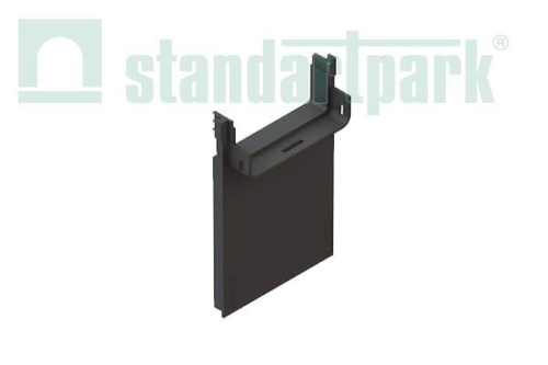 Переходник PolyMax пластиковый для лотков водоотводных пластиковых 8050-М/8080-М