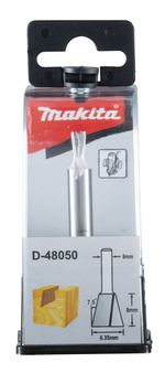 Фреза Ласточкин хвост 7.5° 6.35х8, S8, 2T Makita D-48050