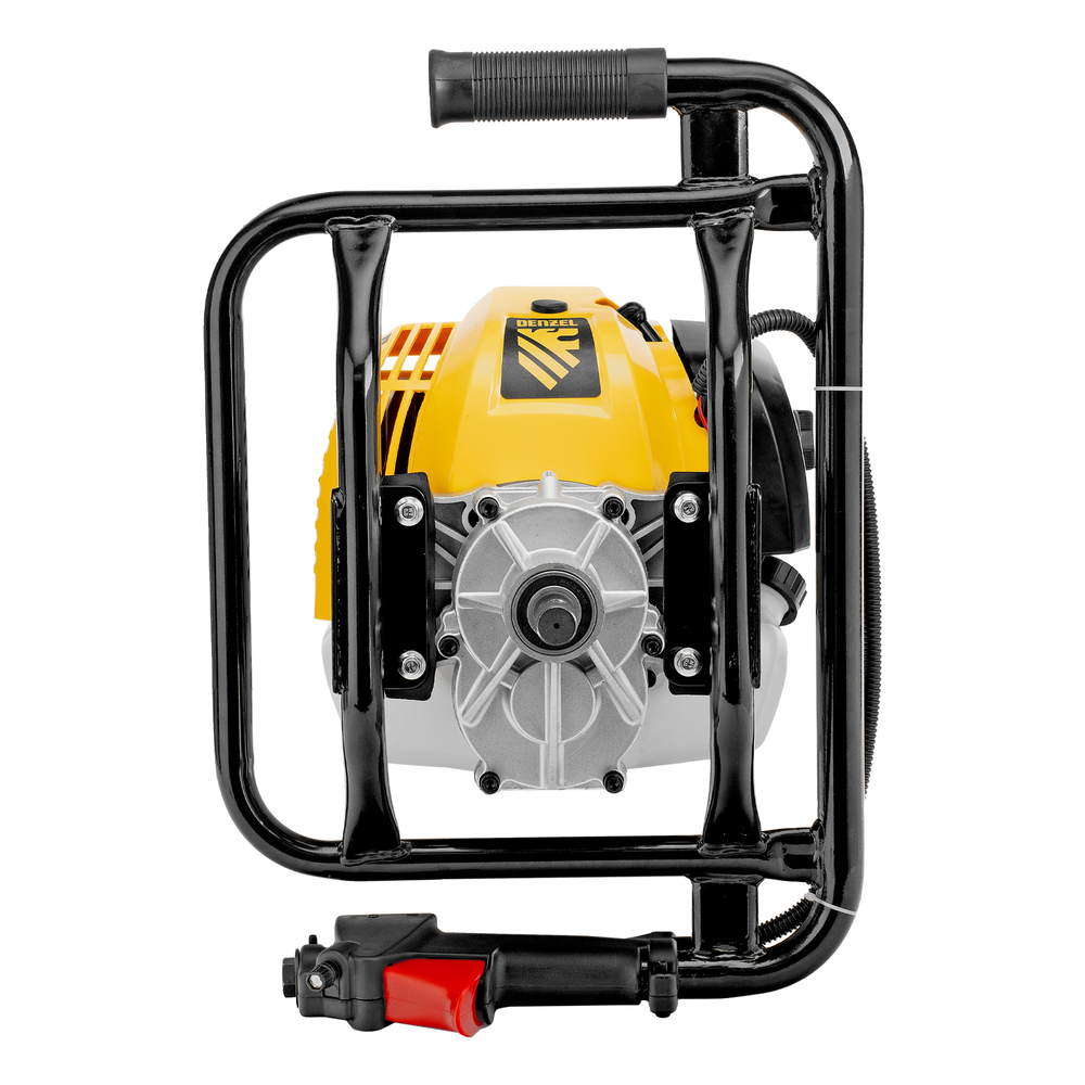 Мотобур DX-52, объем двигателя 52 см3, соединение 20 мм, без шнека Denzel