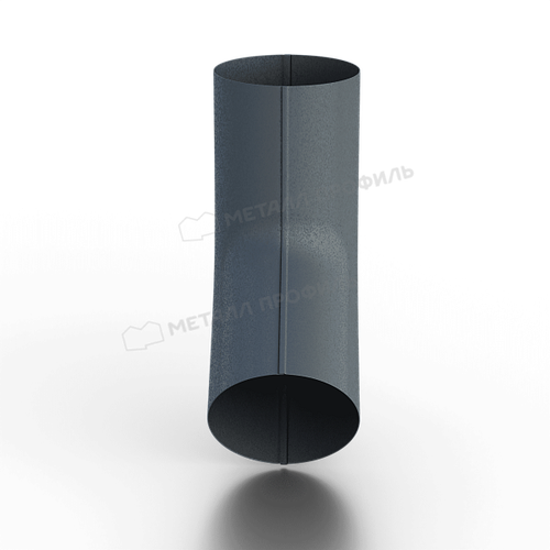 Колено трубы МЕТАЛЛ ПРОФИЛЬ Foramina Freeze D100 Grey