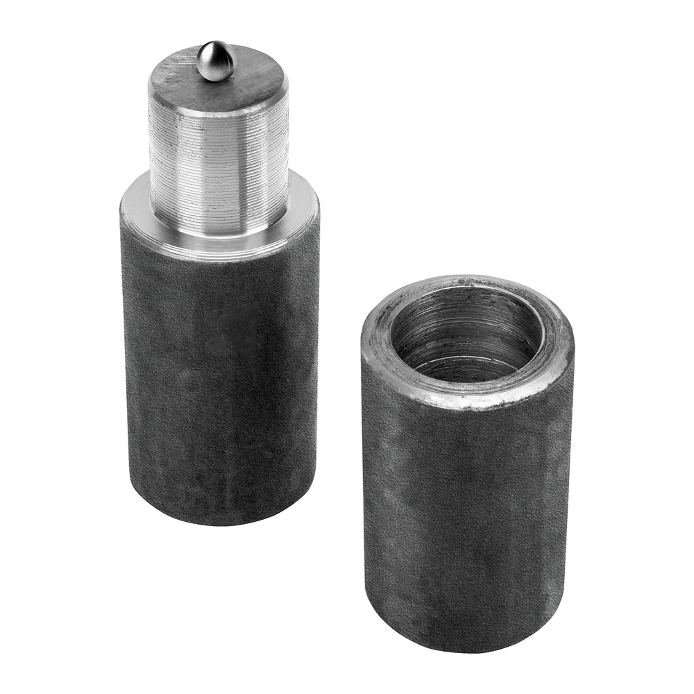 Петля гаражная с шаром, D 42 x 140 мм, 2 шт, Россия Сибртех