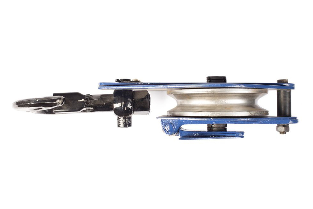 Блок монтажный однорольный с крюком TOR 3,2 т с откидной щекой