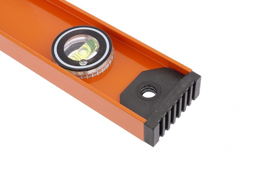 Уровень алюминиевый "Рельс", 800 мм, 3 глазка (1 поворотный) Sparta