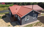 Металлочерепица классик 0,5 Satin Matt RAL 8004 терракота