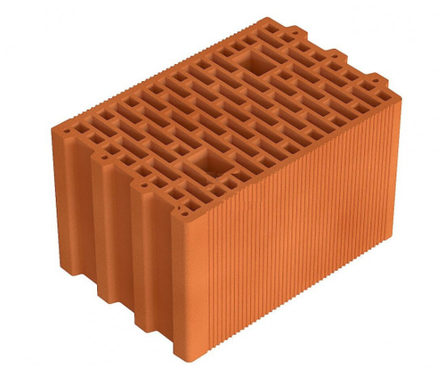 Блок керамический РКЗ 11,2НФ стеновой, 398х250х219 мм, 60 шт/паллет