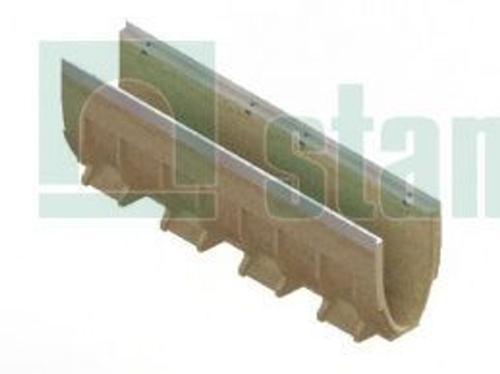 Лоток водоотводный CompoMax Drive DN150 H31 полимербетонный усиленный кл.С, D, Е