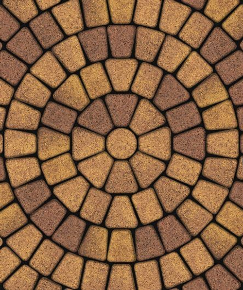 Тротуарная плитка Поревит Колормикс гладкий "КЛАССИКО" Б.2.КО.6