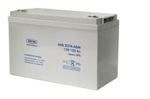 Аккумуляторная батарея ZOTA АGM 100-12