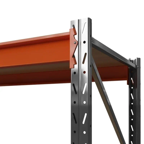 Стеллаж металлический HEAVY, 3500x2500x785 мм. Полки: 4 шт. фанера