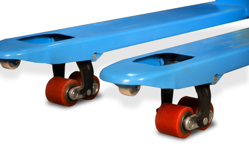 Тележка гидравлическая 2500 кг 1150 мм полиуретановые колеса TOR RHP(BF) PRO