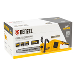 Цепная пила аккумуляторная бесщет. RCS400-36-0, Li-ion, 36 В, шина 400 мм Denzel