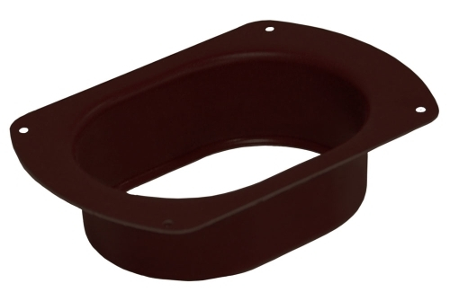 Воронка врезная Vortex Matt 127мм RAL 8017