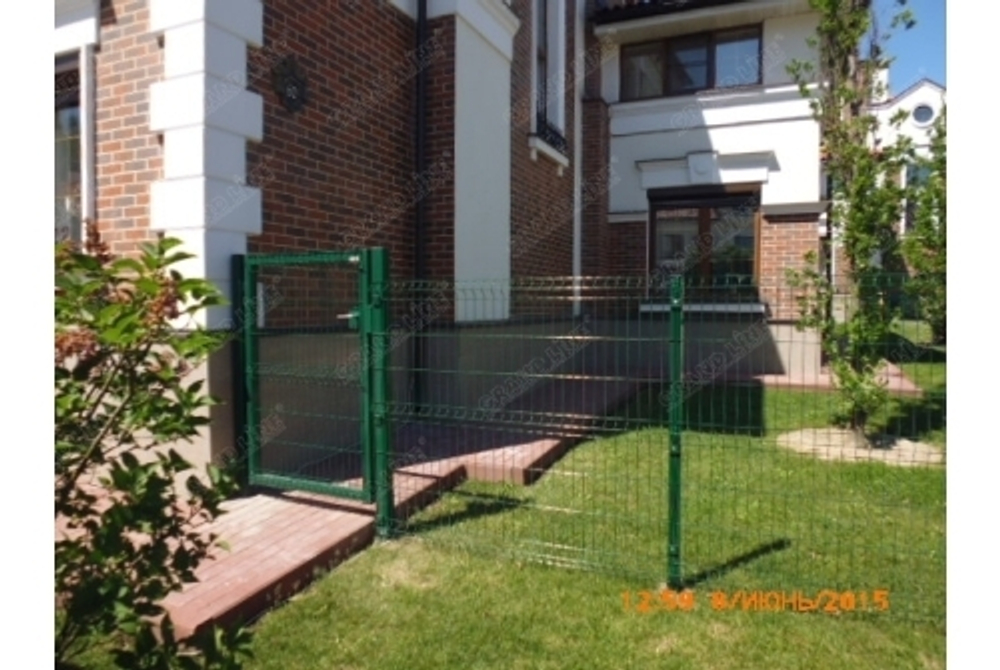 Крепление Скоба и болт М6х25 RAL 6005