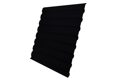 Профнастил C20A 0,45 Drap TX RAL 9005 черный